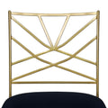 CLAIR B269H26XS OpaqueGold BlackVelvet closeup1