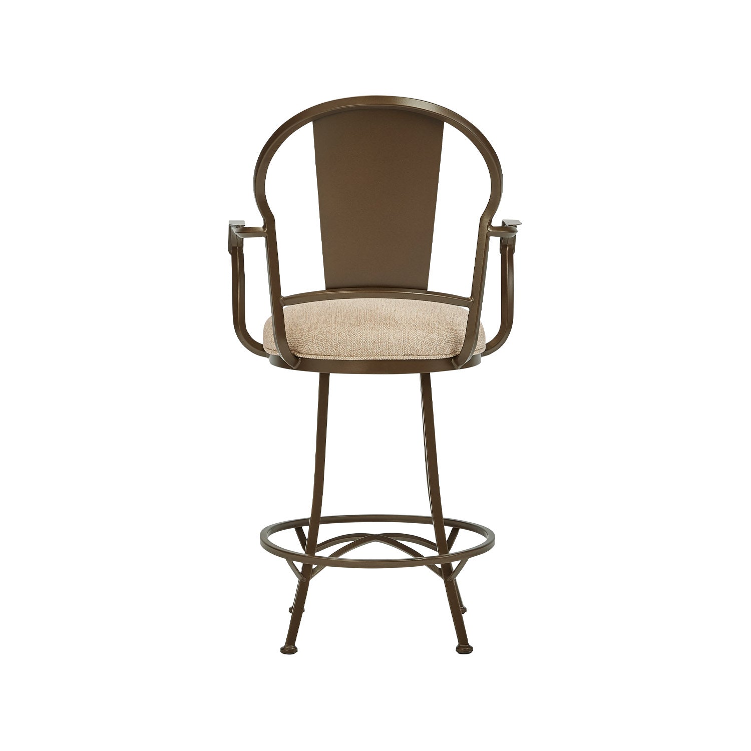 Cleveland B514H26AS Expresso finish SugarshackOatmeal fabric back