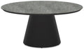 Graphite 62 in. Sintered Stone Round Dining