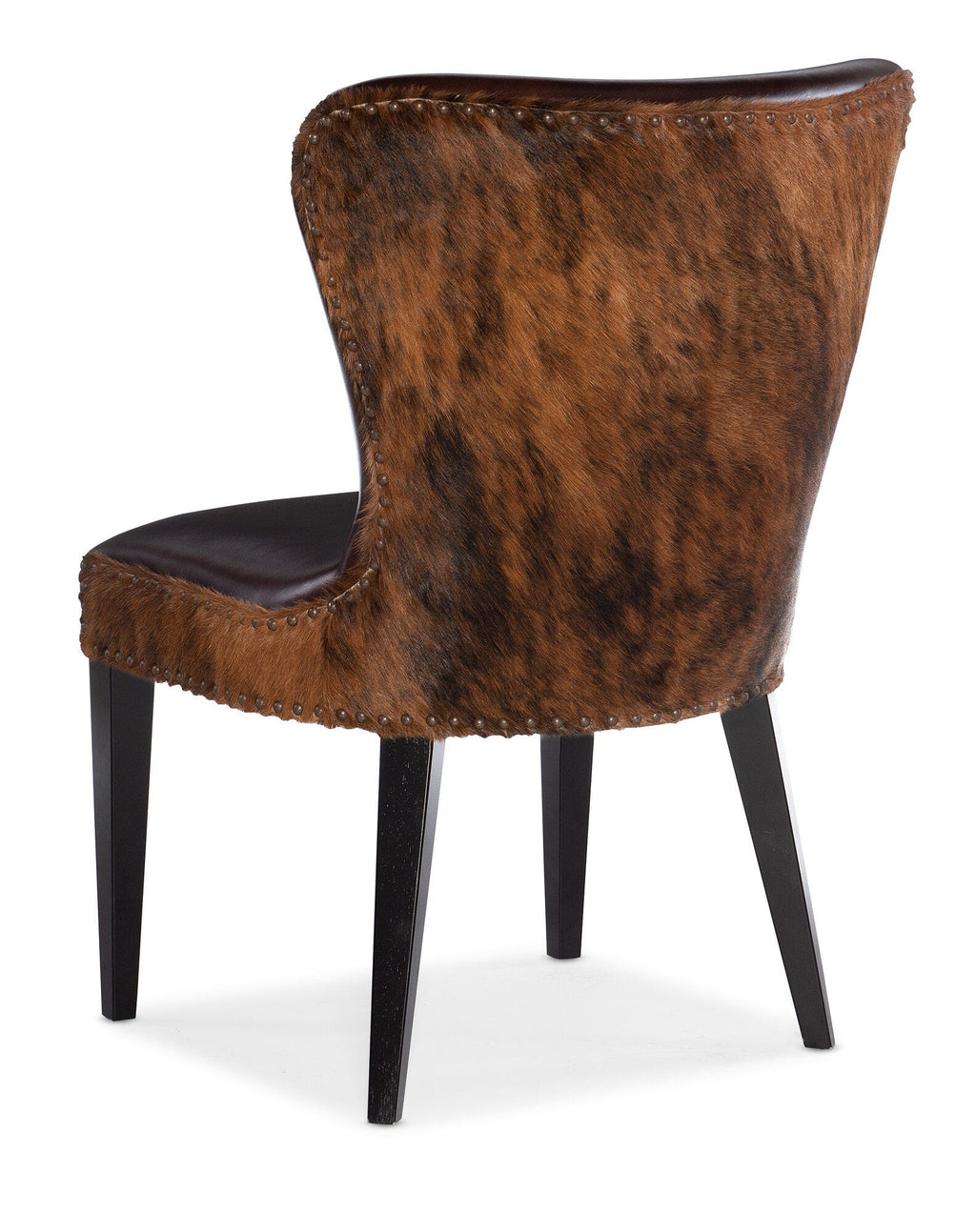 Kale Accent Chair with Dark Brindle HOH - Back Silo Image