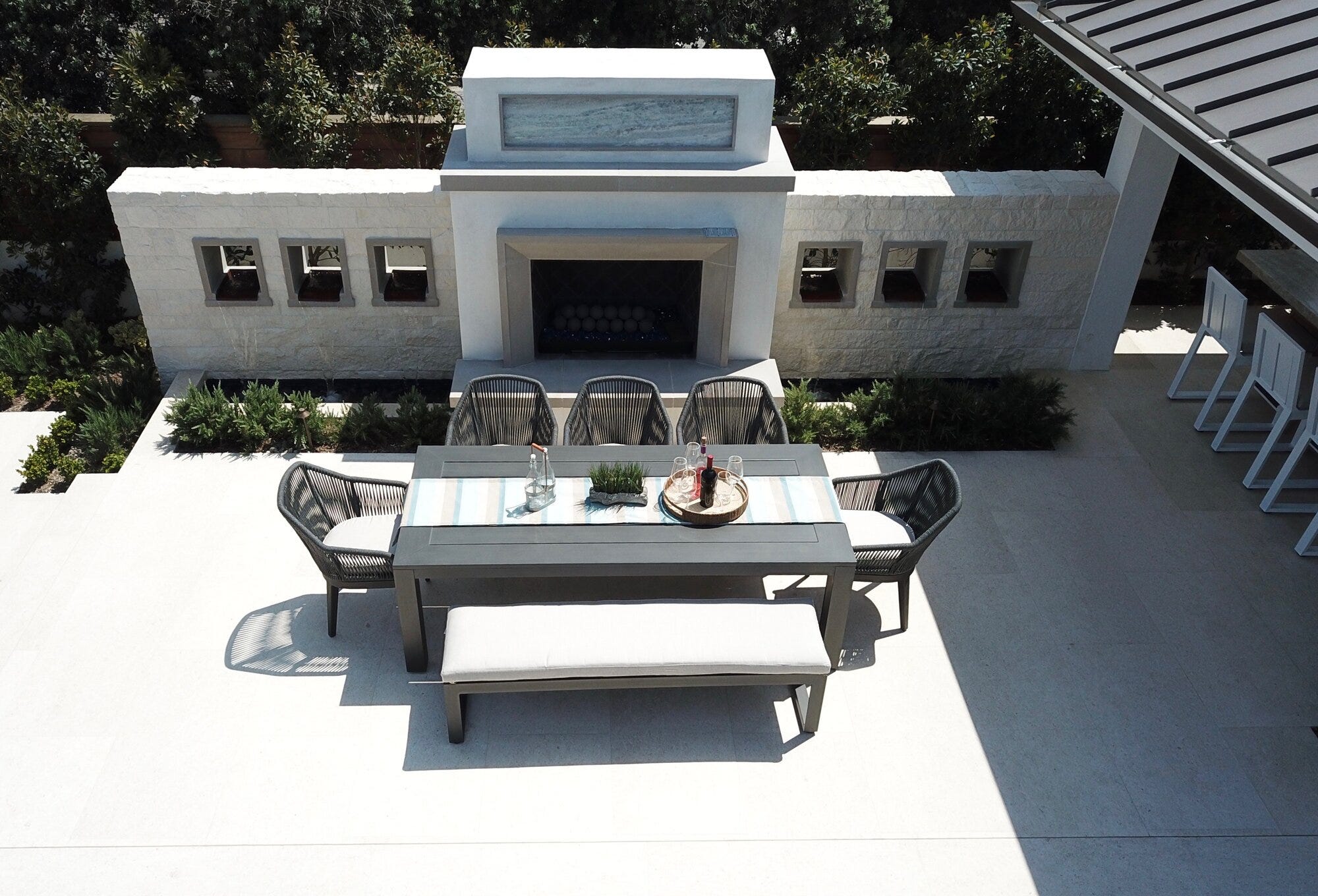 Redondo Dining Bench Image 5