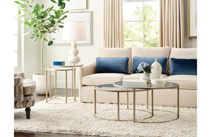 ABSTRACT NESTING COFFEE TABLE SET Room 1