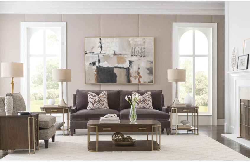 RECTANGULAR COFFEE TBL W/CASTERS Room 1