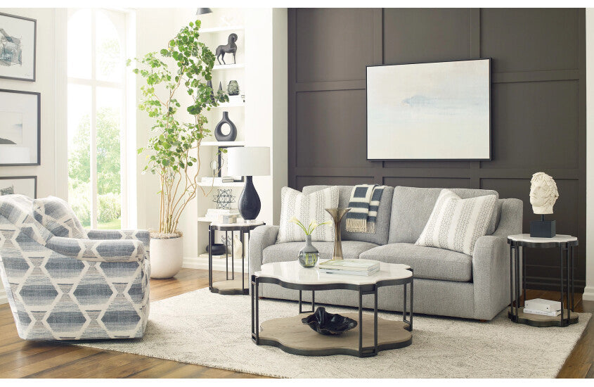 QUATREFOIL SHAPED END TABLE Room 2