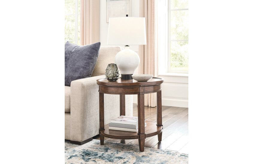 OVAL END TABLE Room 1