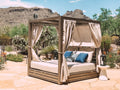 Laguna Resort King Daybed in Canvas Flax, No Welt