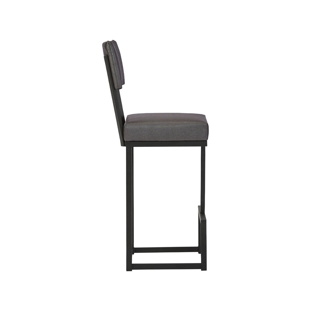 Dumas B236H26XS AgedIron finish HalyardPewter fabric side
