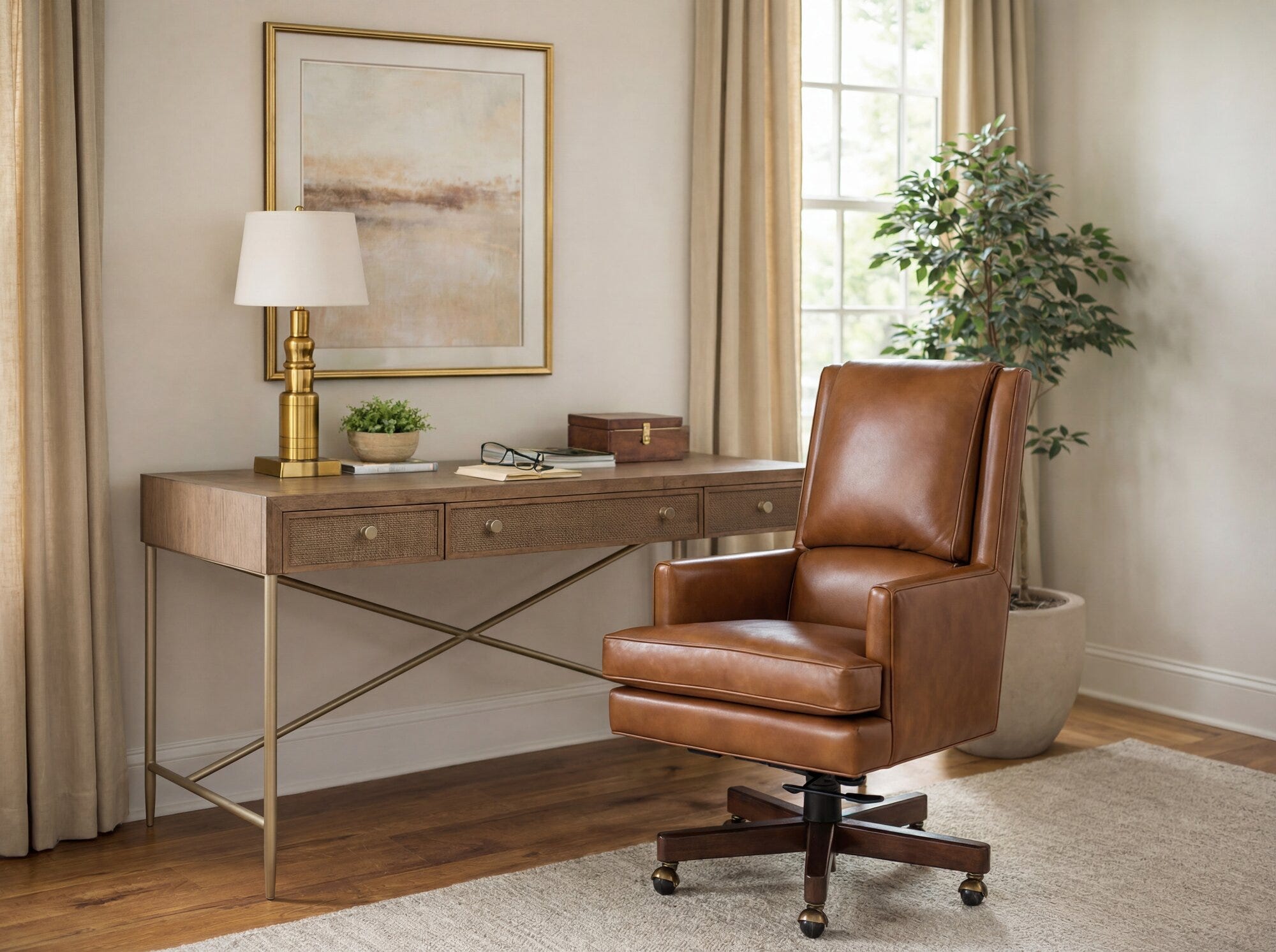 Wright Executive Swivel Tilt Chair Full