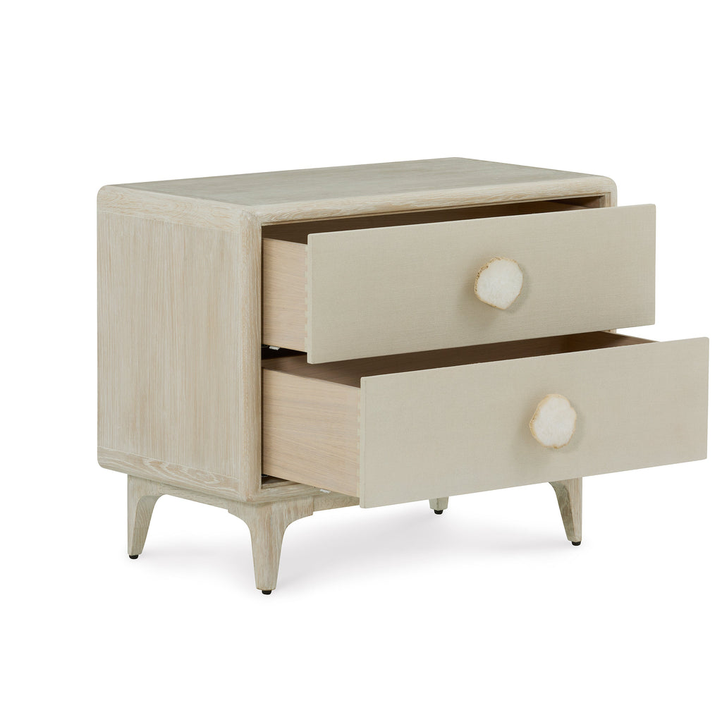 Alba Two-Drawer Nightstand | John Richard - EUR-01-0494