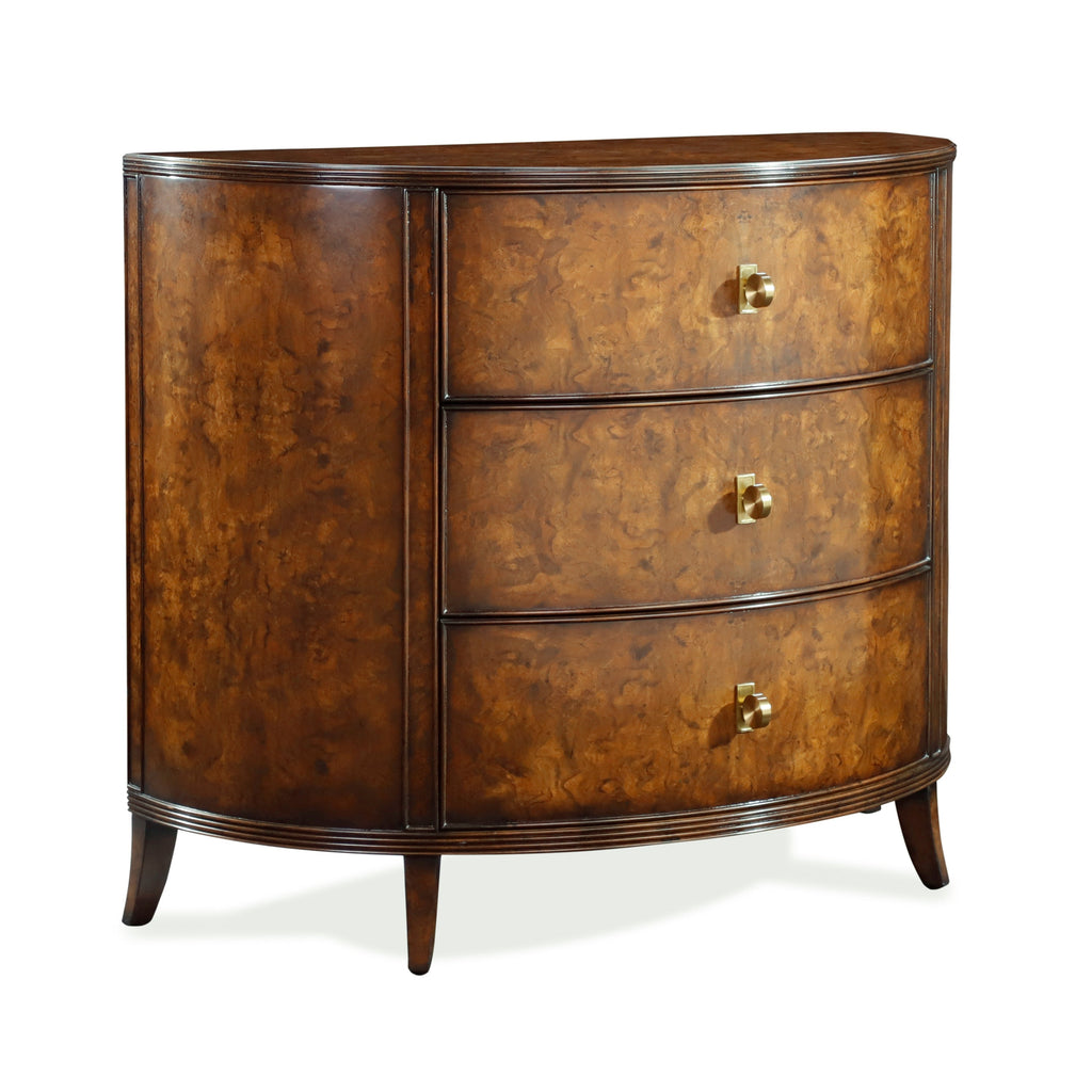 Sylvestre Three-Drawer Chest, Walnut | John Richard - EUR-01-0525