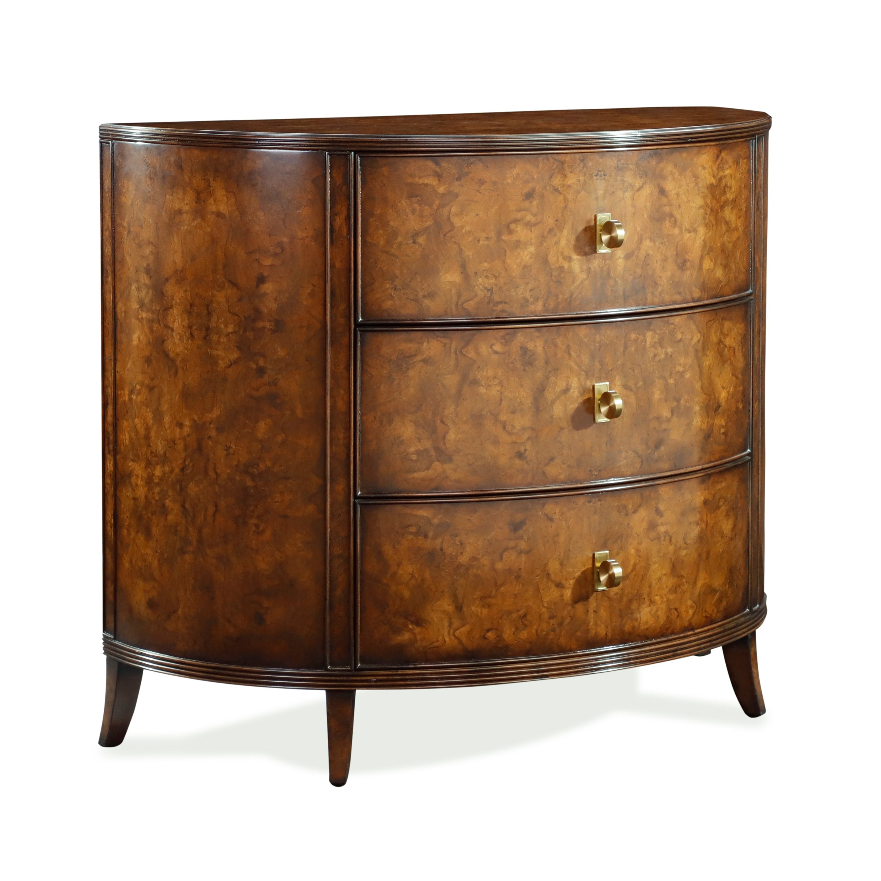 Sylvestre Three-Drawer Chest, Walnut | John Richard - EUR-01-0525