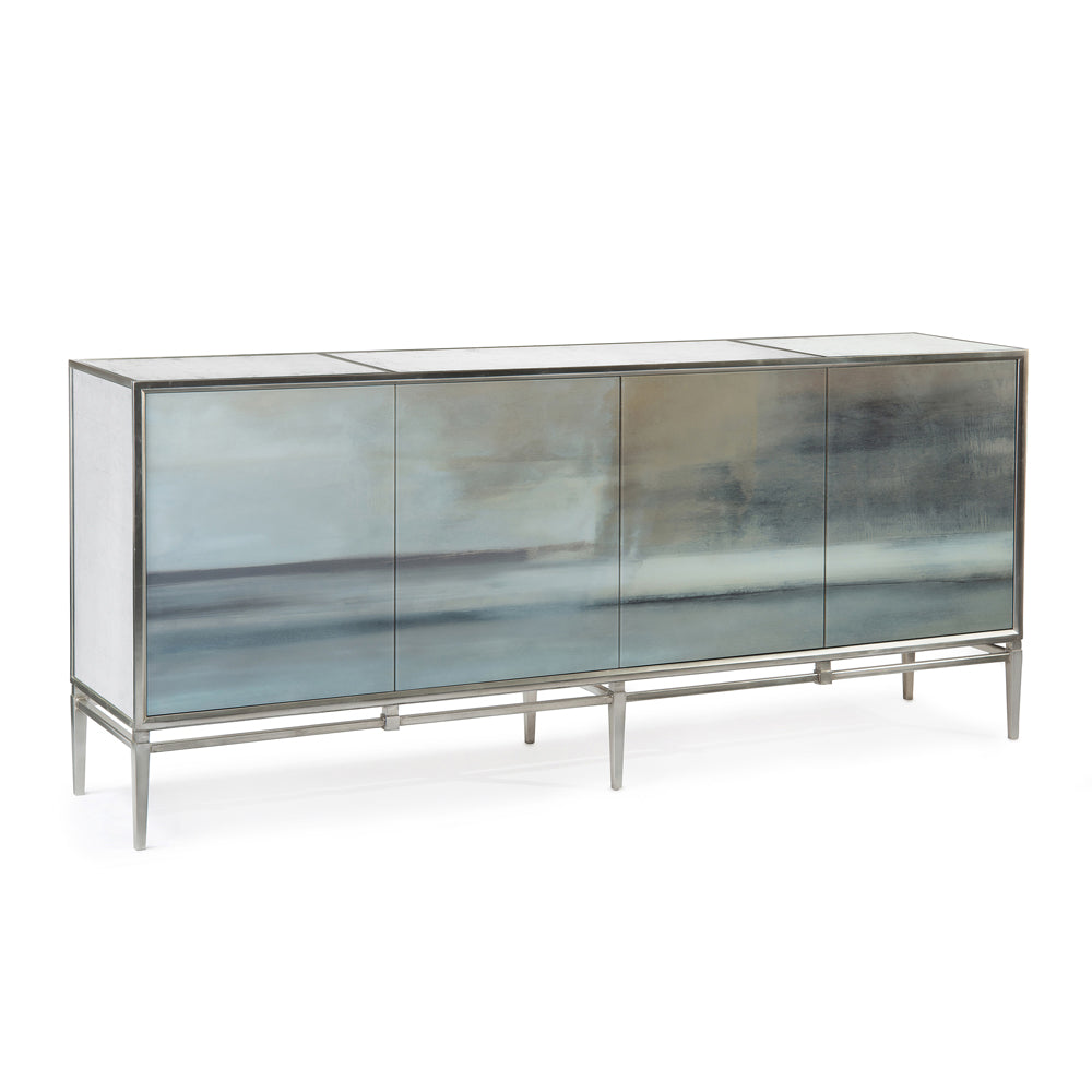 Carol Benson-Cobb's Slated Four-Door Credenza | John-Richard - EUR-04-0475