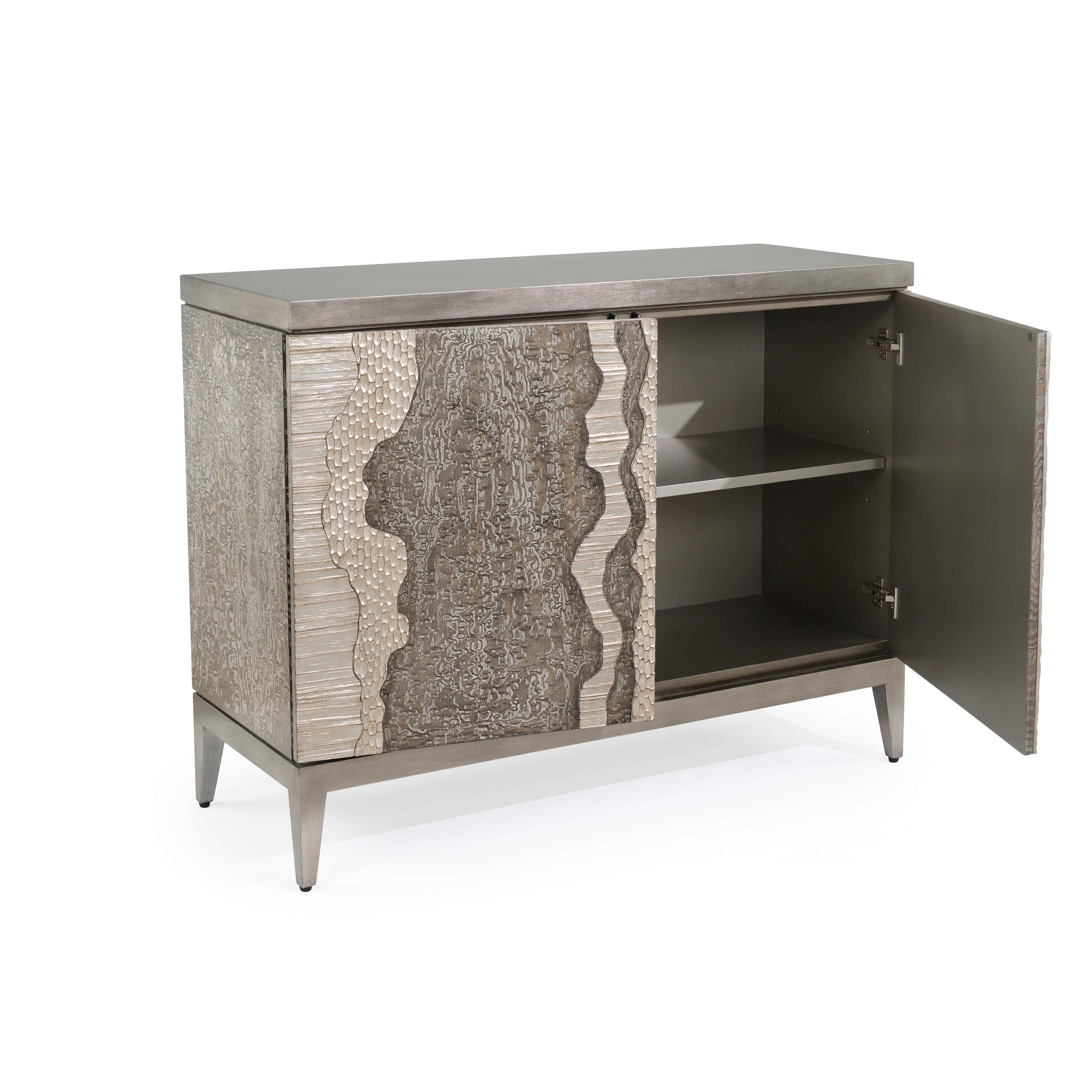 River's Edge Silver Chest with Doors | John-Richard - EUR-04-0776