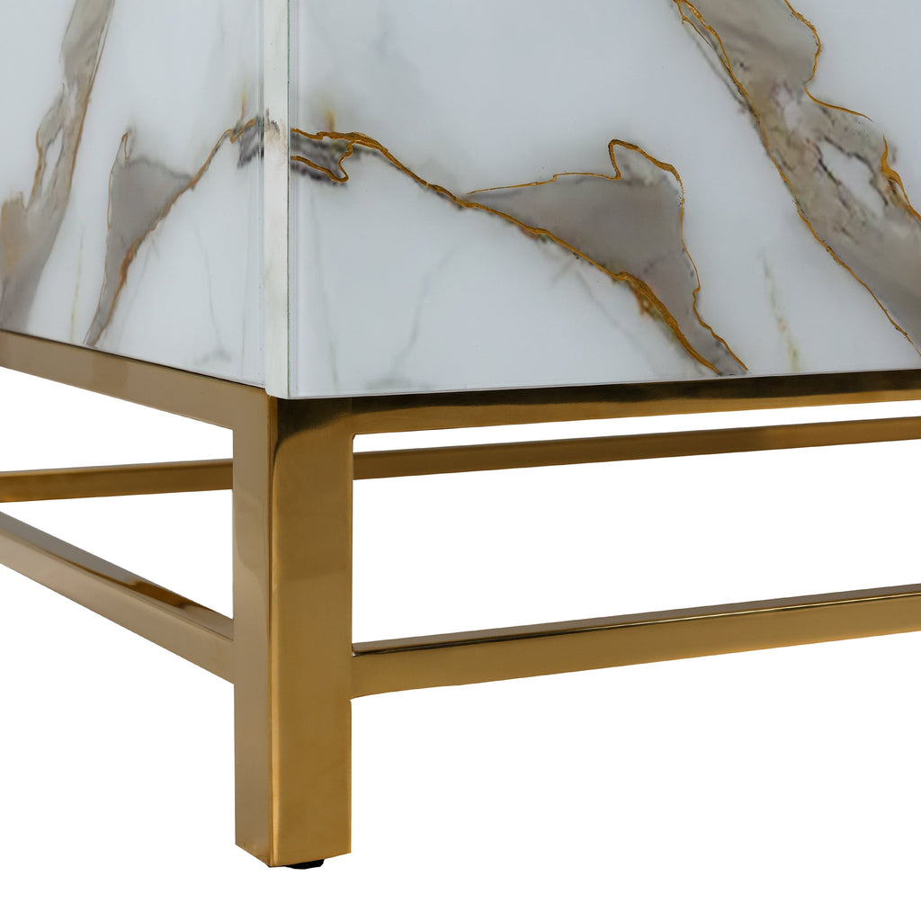Marbled Four-Door Sideboard | John Richard - EUR-04-0900