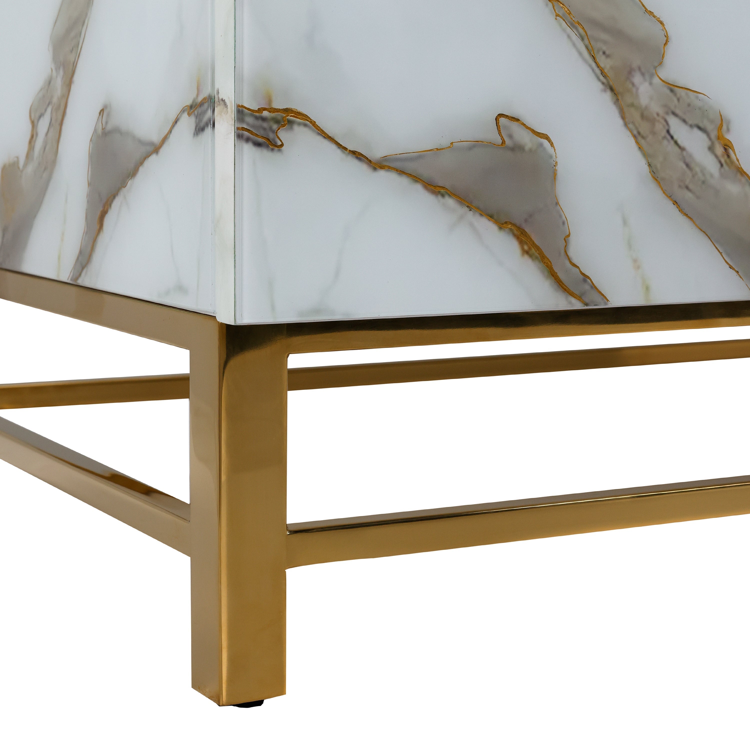 Marbled Four-Door Sideboard | John Richard - EUR-04-0900