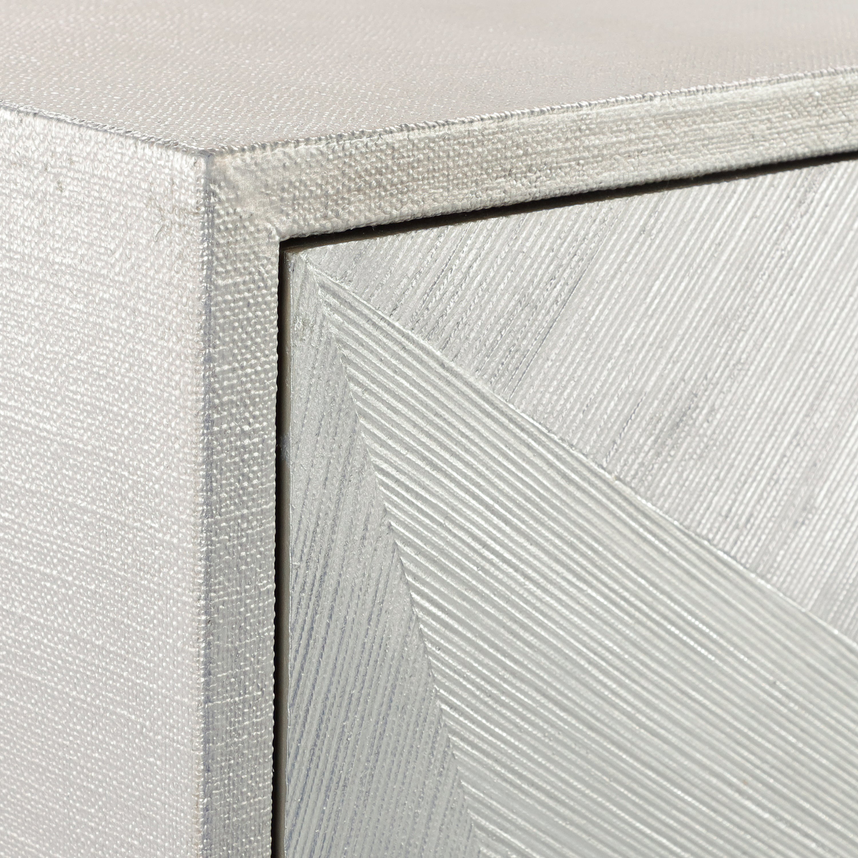 Vertex Four-Door Sideboard, Silver | John Richard - EUR-04-0935