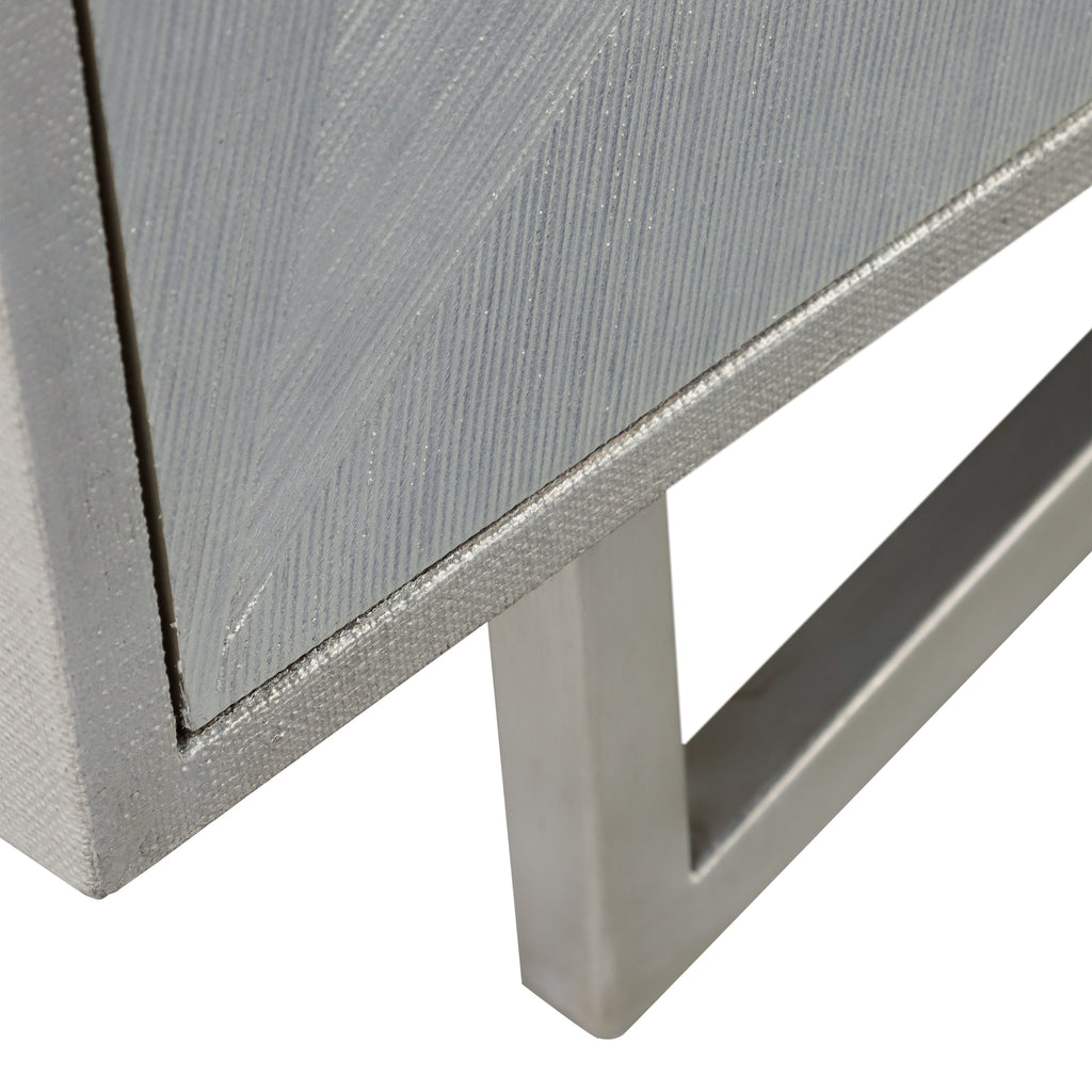 Vertex Four-Door Sideboard, Silver | John Richard - EUR-04-0935