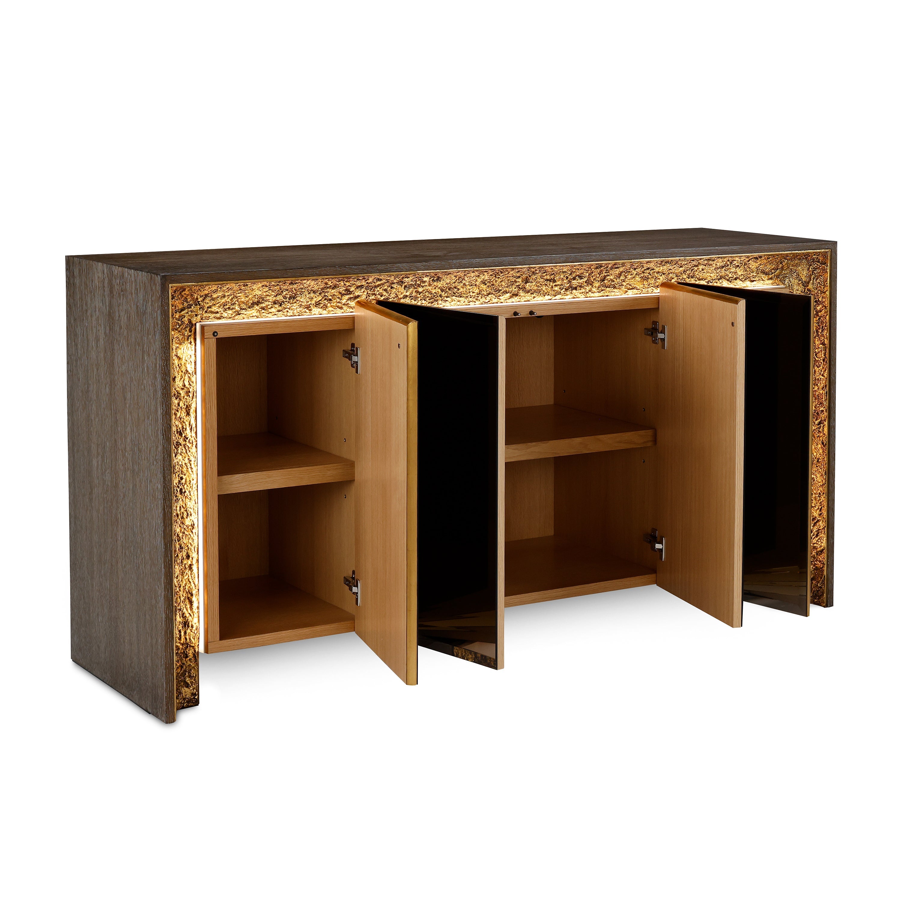 Coloma Four-Door Lighted Credenza | John Richard - EUR-04-0979