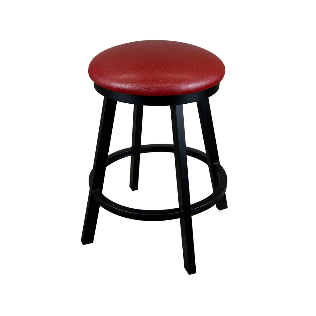 Edmonton B513H26BS Matte Black finish with Dillon Lipstick vinyl