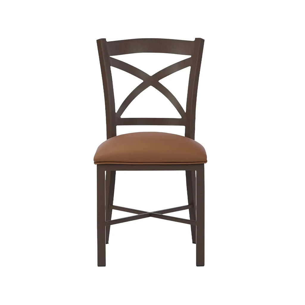 Edmonton DC713H18 SpeckledOak finish DillonLuggageVinyl fabric front C