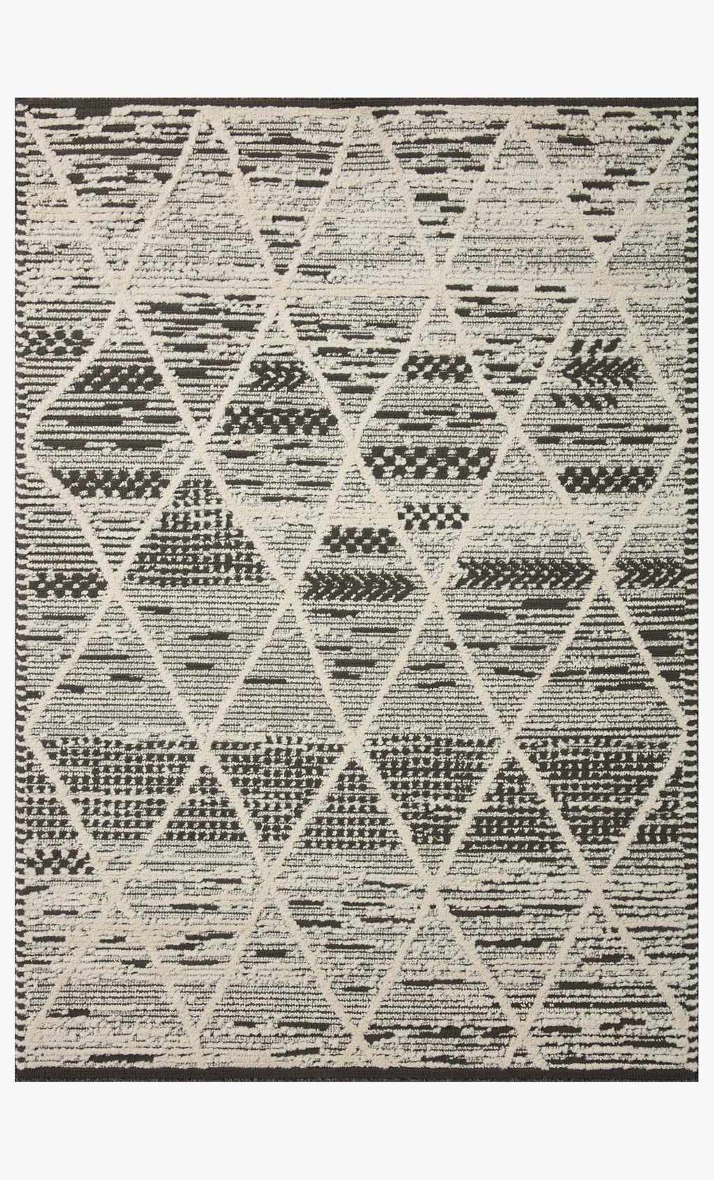 FAB-03 CHARCOAL / IVORY