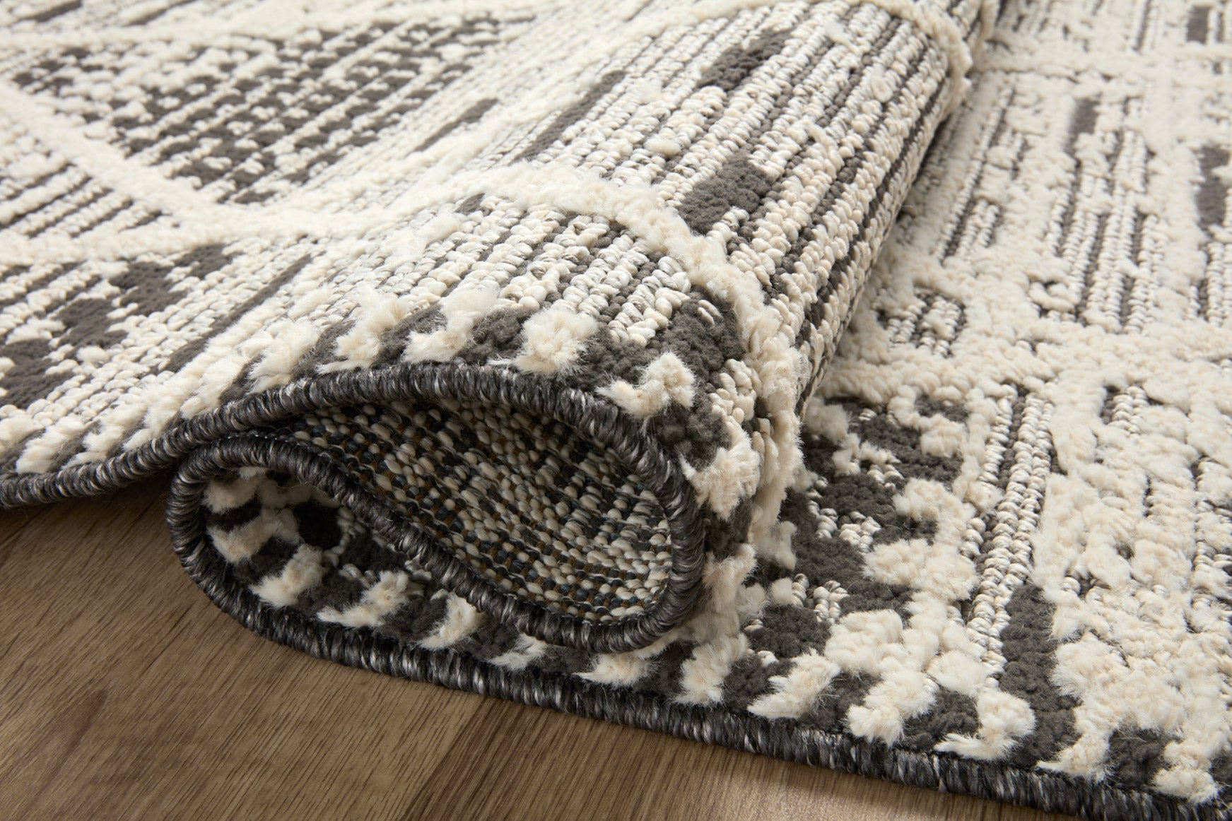 FAB-03 CHARCOAL / IVORY