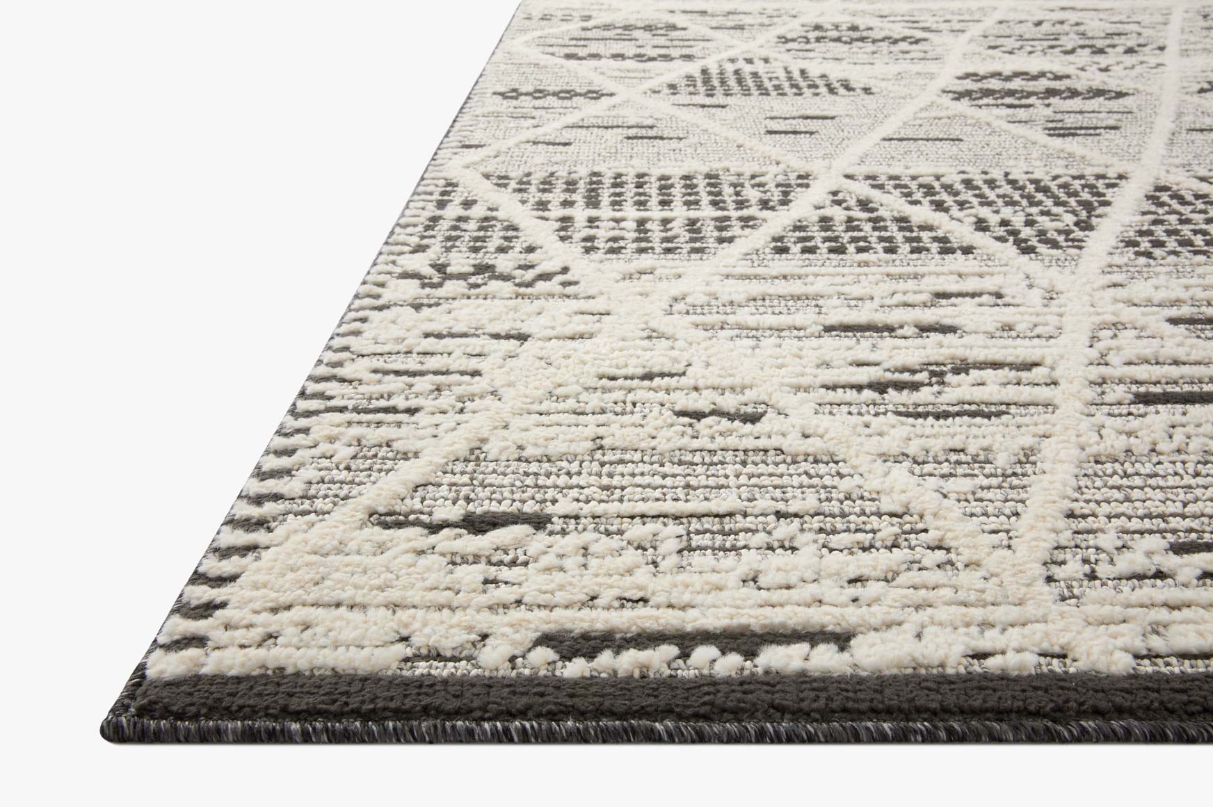 FAB-03 CHARCOAL / IVORY