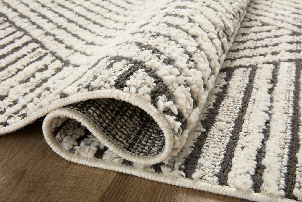FAB-06 CHARCOAL / IVORY
