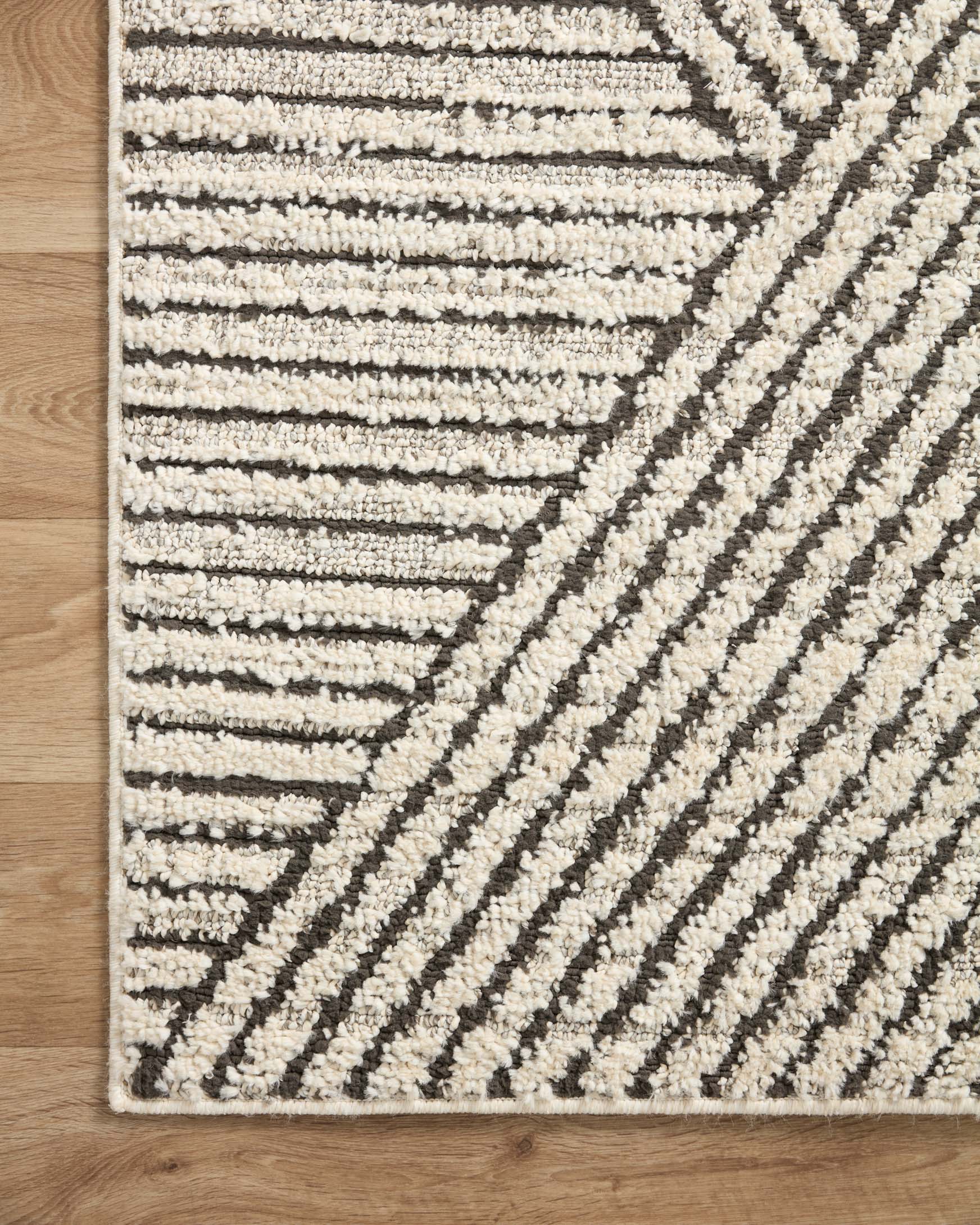 FAB-06 CHARCOAL / IVORY