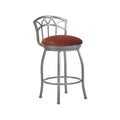 Fresno B506H26S SilverPalladium finish SonomaTerrecotta fabric angle
