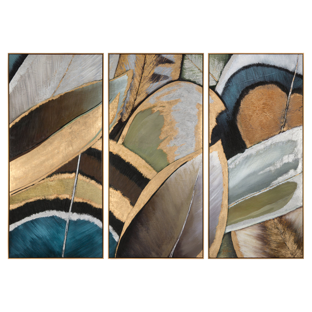 Shaye Rawson's Feathers (Set Of Three) | John-Richard - GBG-2427S3