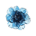 Cerulean Glass Flower Wall Art | John Richard - GBG-2979