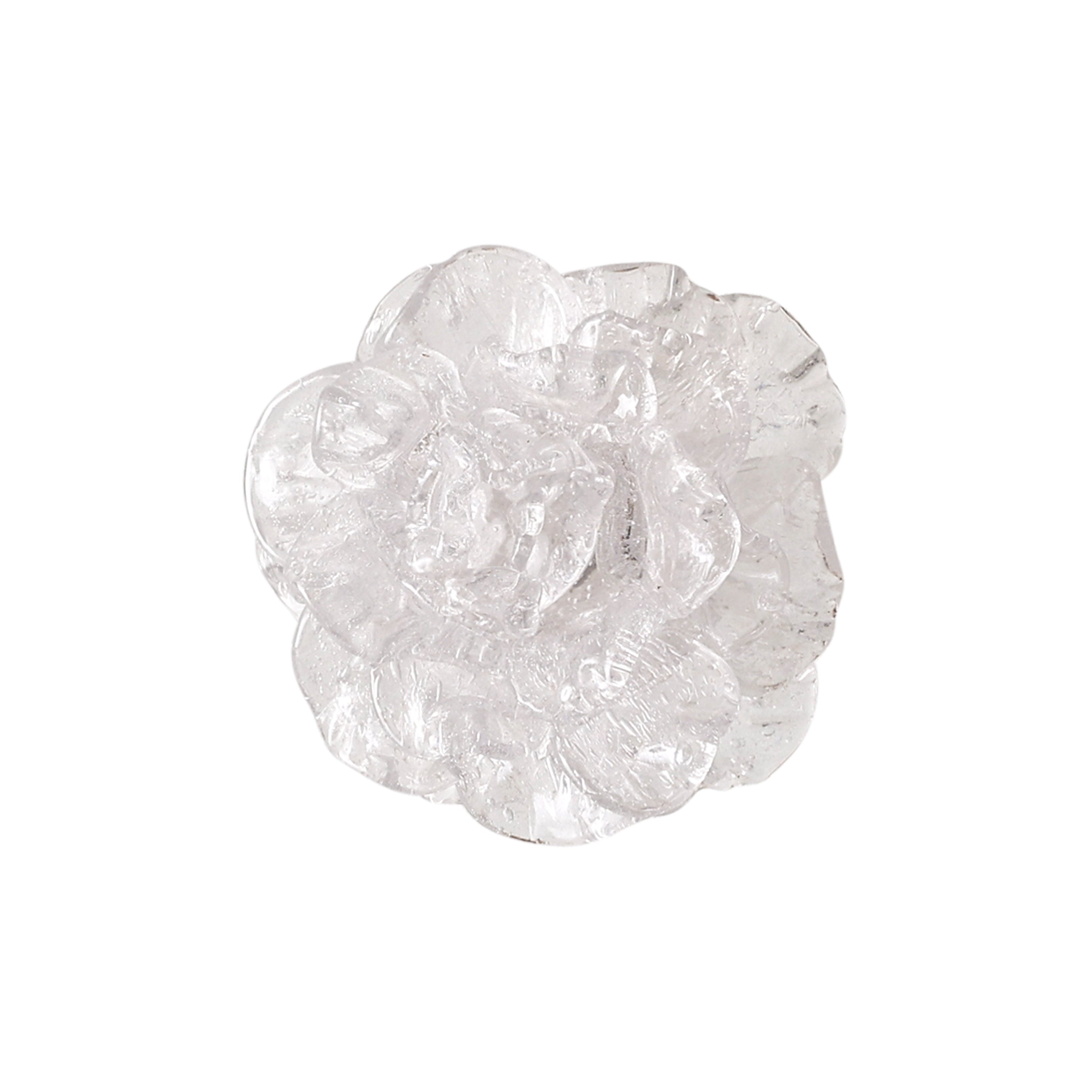 Clear Glass Flower Wall Art | John Richard - GBG-2980