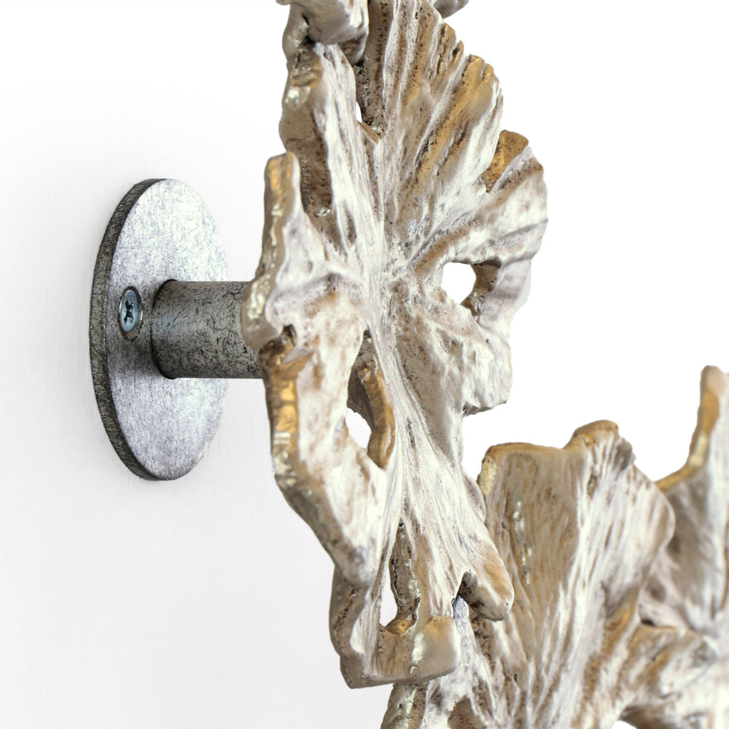 Petal Cluster Wall Art, Set of 3 Nickel | John Richard - GBG-3083S3