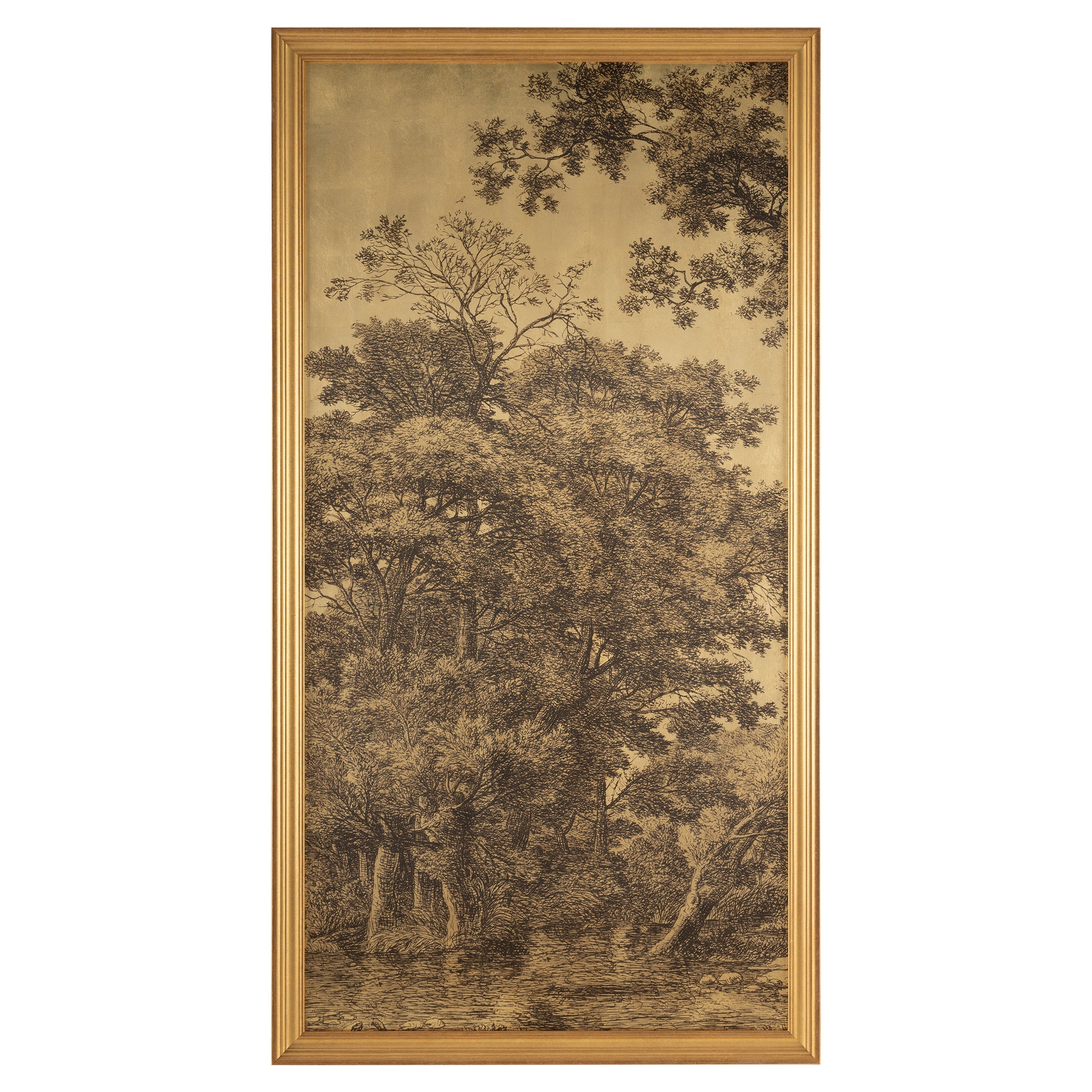 Maria Mendez's Golden Landscape I | John Richard - GBG-3115A