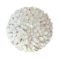 Button Flower Wall Art, White II | John Richard - GBG-3195
