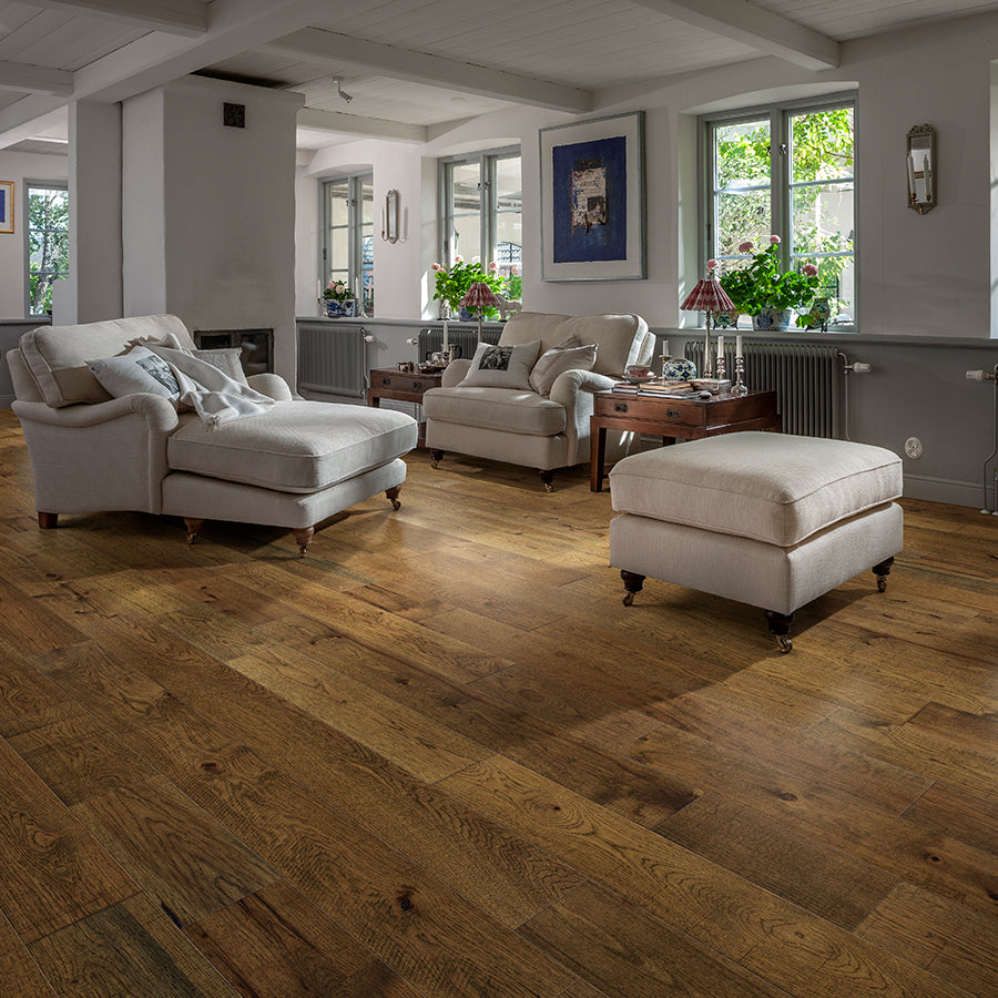 Grain & Saw Larsson Hickory Roomscene