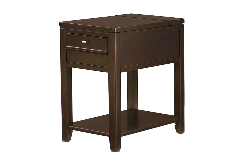 DOWNTOWN CHAIRSIDE TABLE-ESPRESSO Primary