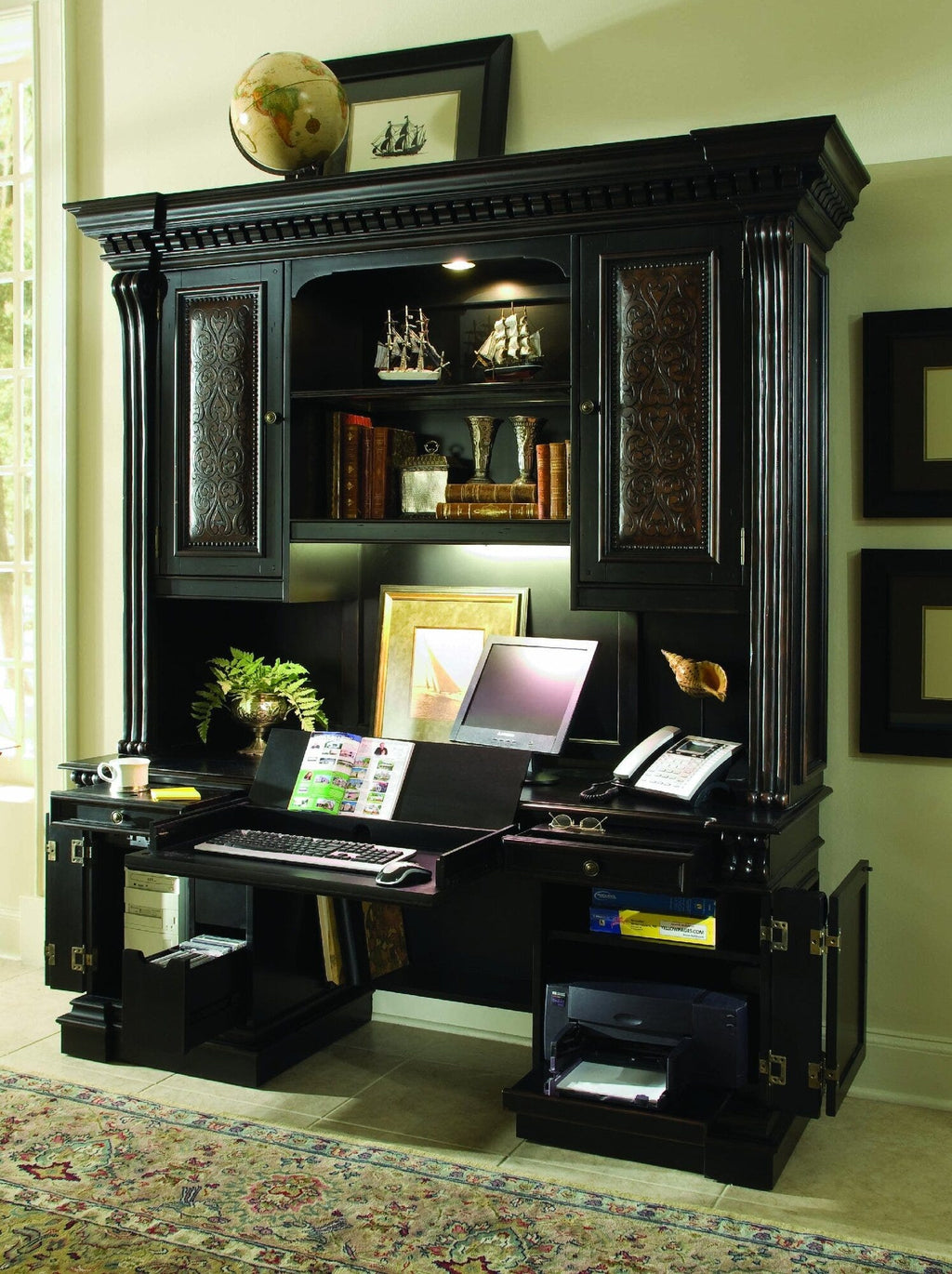 Telluride Computer Credenza Hutch