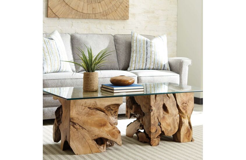 SQUARE ROOT TABLE WITH GLASS TOP - COMPLETE Room 1