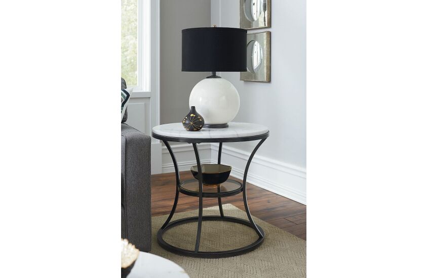 ROUND END TABLE Room 1