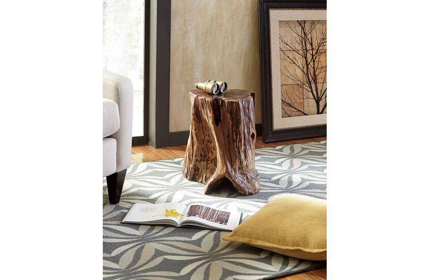 TREE TRUNK ACCENT TABLE Room 1