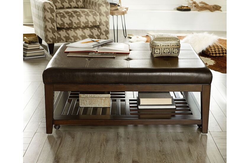 RECTANGULAR COCKTAIL OTTOMAN Room 1