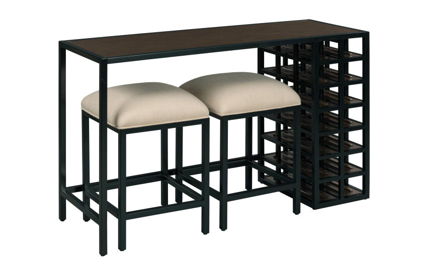 WINE CONSOLE TABLE W/2 STOOLS Primary