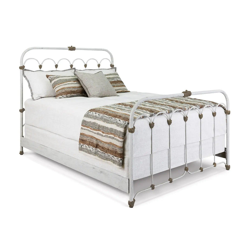 Hillsboro 1098 queen CBMPF Vintage White finish