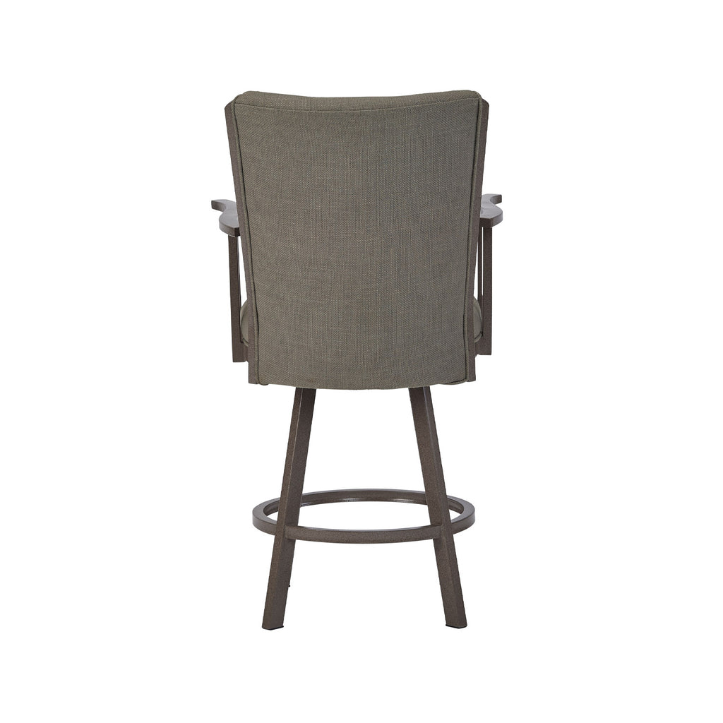Humphrey B520H26AS OpaqueGold finish LosftGrey fabric back