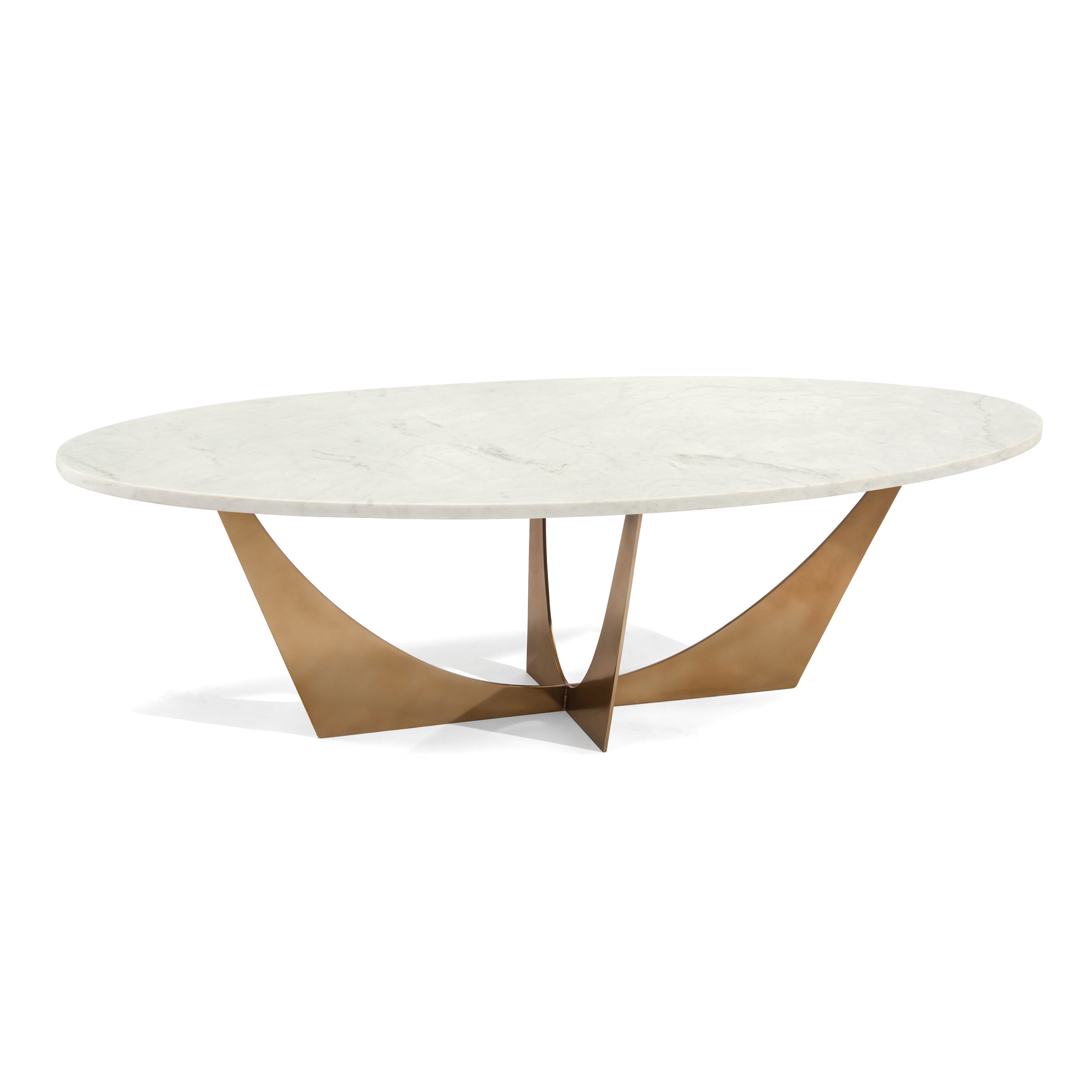 Marble And Brass Cocktail Table | John Richard - JFD-0098