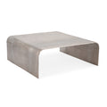Cocktail Table In Textured Nickel | John Richard - JFD-0282