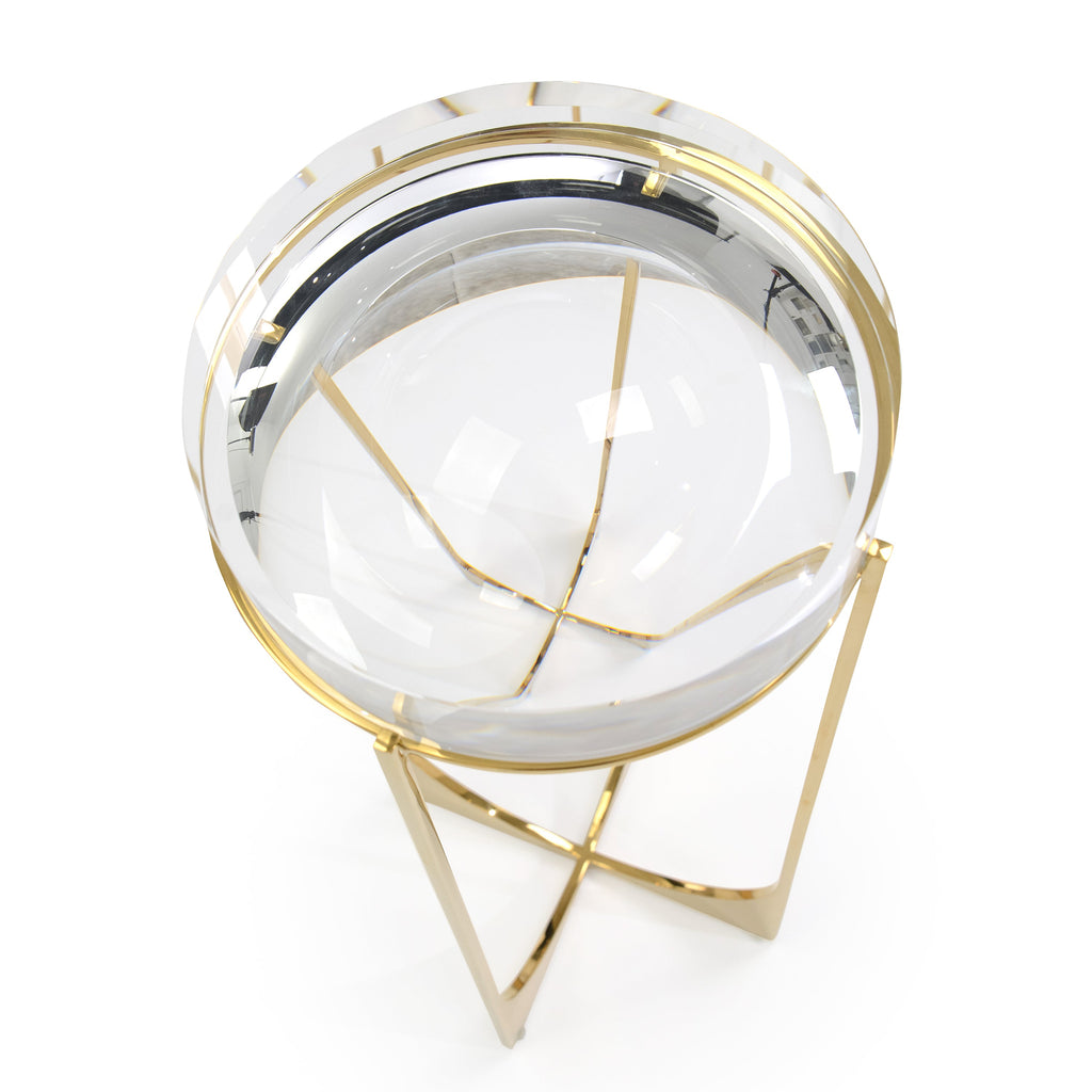 Svelte Martini Table I, Brass | John-Richard - JFD-0314
