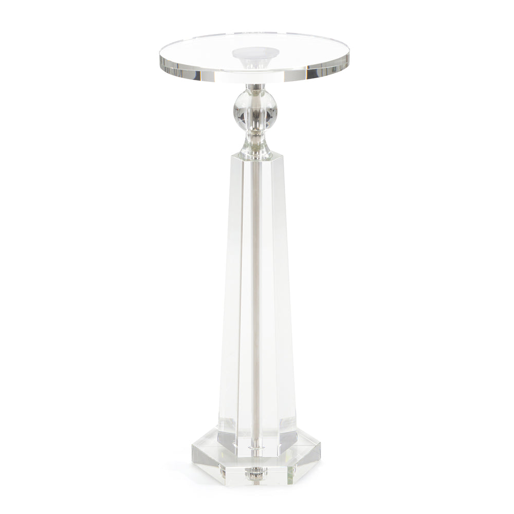 Faceted Crystal Martini Table | John-Richard - JFD-0325